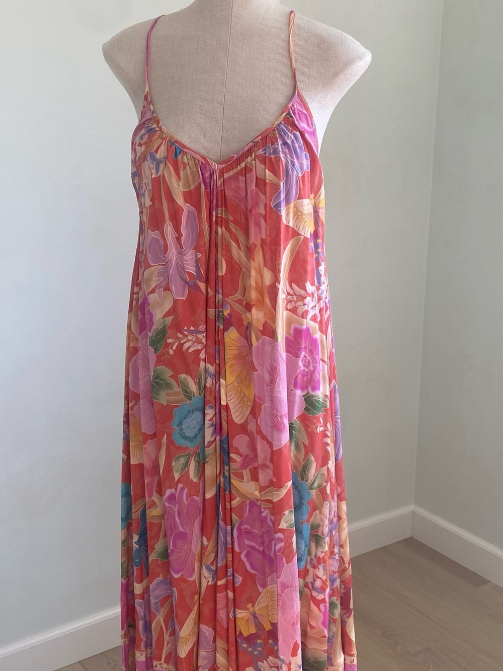 Free People floral slip dress by Spell